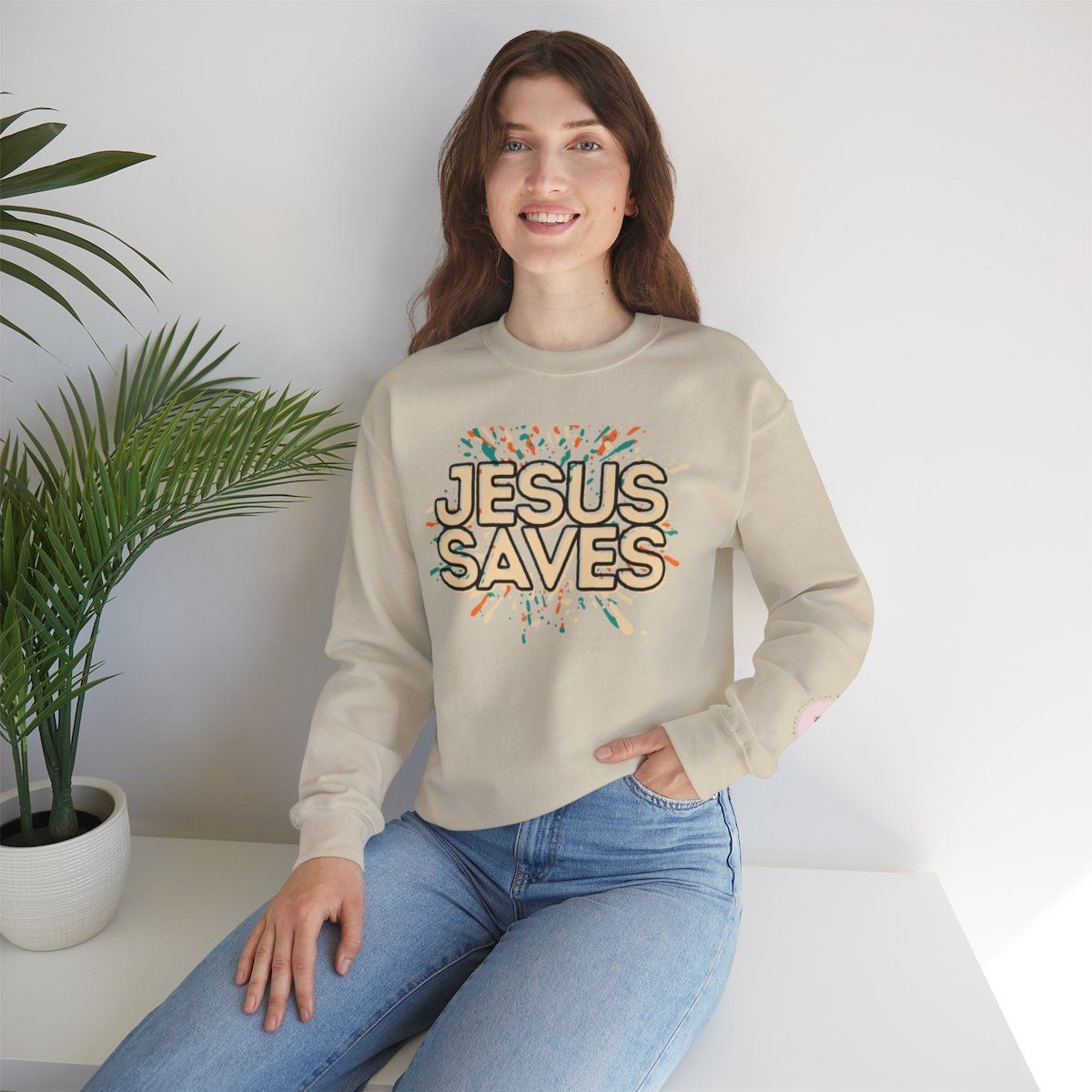 Jesus Saves Sweatshirt